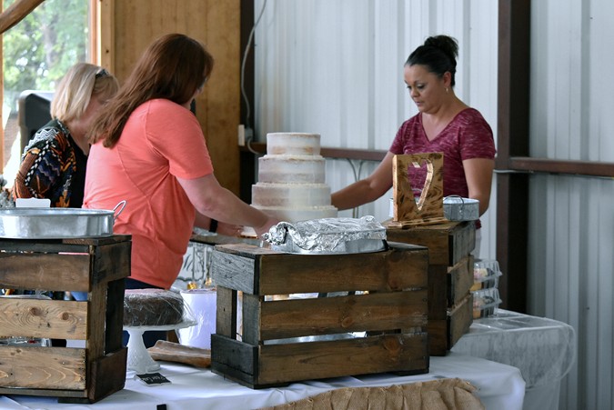 "Wedding Cake Arrives"